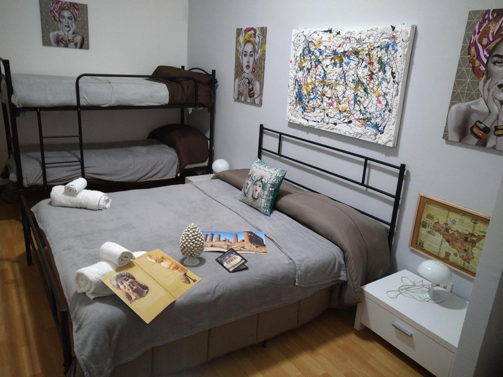 Artemide Rent Bedrooms Agrigento Bagian luar foto